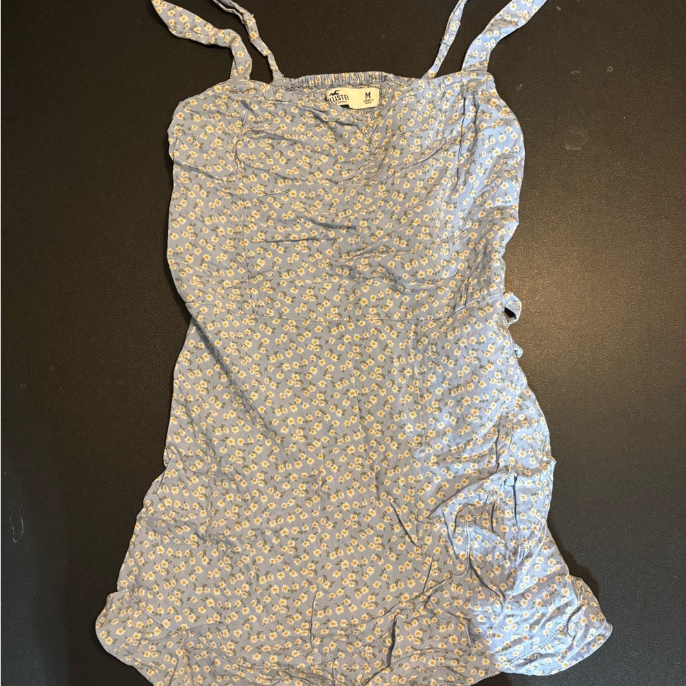 Hollister Blue Floral Dress